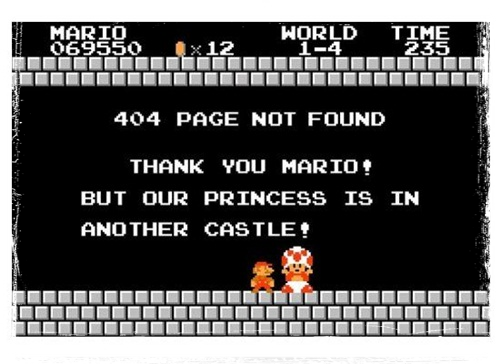 erreur 404 la page n'existe pas